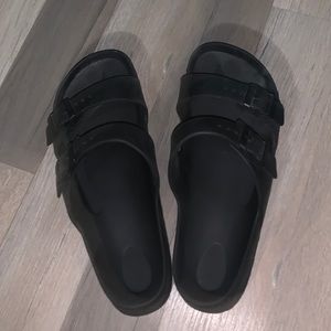 Black sandals